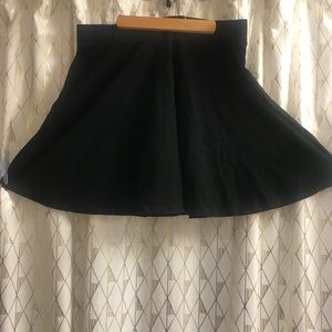 Black Mini Skater skirt